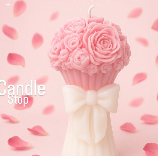 Flower Bouquet Scented Candle