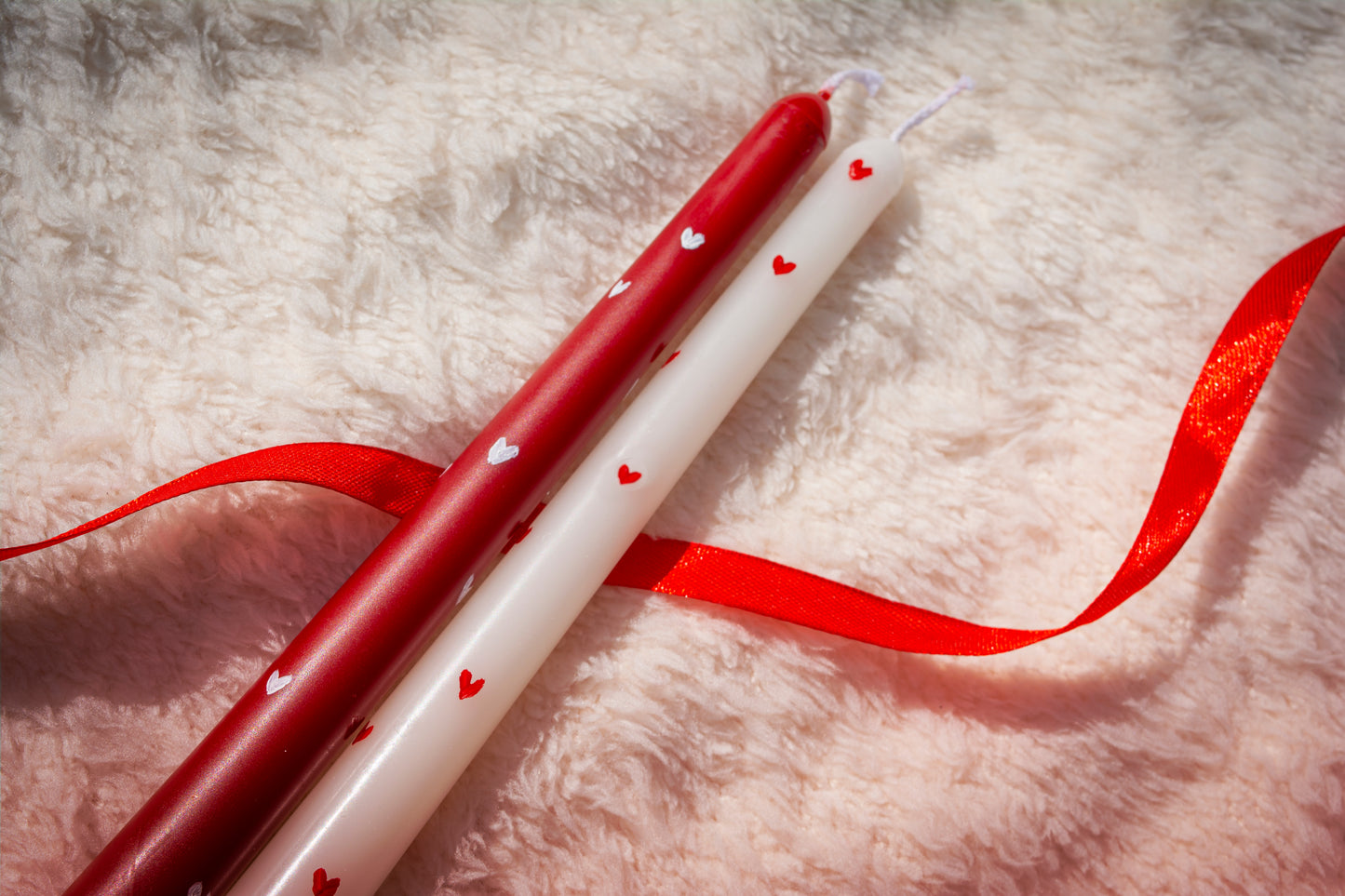 Love Taper Candle