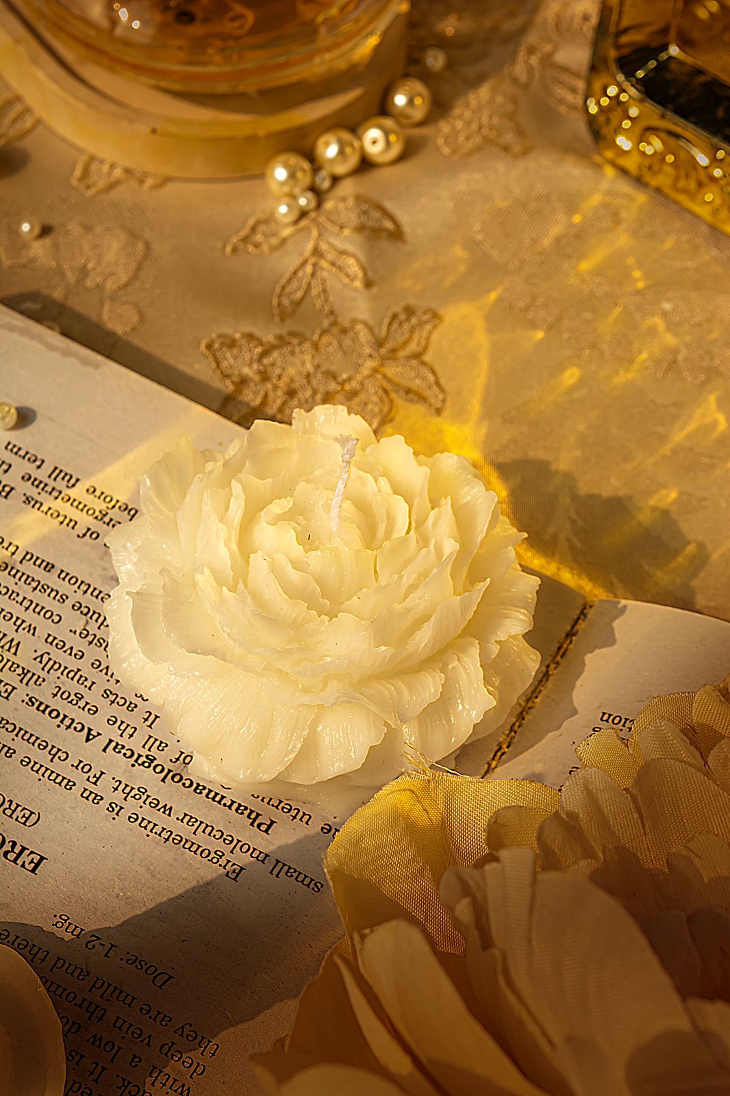 Peony Candle